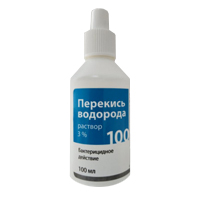 Перекись водорода 3% - СФФ средство дезинфицирующее 100мл фото