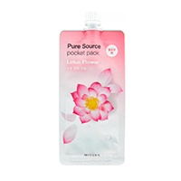 Маска "Missha" Pure Source Pocket Pack (Lotus) для лица 10мл фото