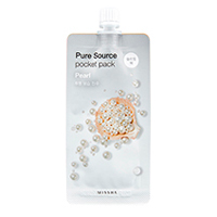 Маска "Missha" Pure Source Pocket Pack (Pearl) для лица 10мл фото
