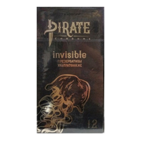 Презервативы "Pirate" Invisible ультратонкие фото