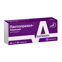 Пантопразол-Акрихин таблетки 40мг фото