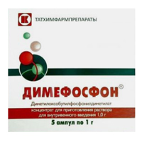 Димефосфон концентрат для приготовления инъекционного раствора 1г фото