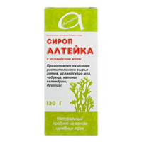 Сироп "Алтейка" с исландским мхом 130г фото