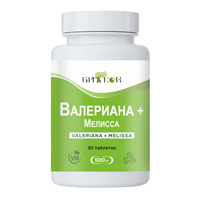 Биакон "Валериана+мелисса" таблетки 500мг фото