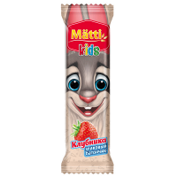 Батончик "МАТТИ" злаковый "Клубника"  24г фото