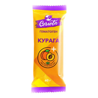 Гематоген "Народный" с курагой "Coriota" плитка массой 40г фото