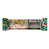 Батончик "MindyS" Кешью-Семечки тыквы 35г фото