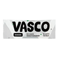 Батончик протеиновый "Vasco" в глазури со вкусом кокоса 40г фото