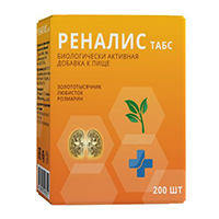 Реналис табс таблетки 206мг фото