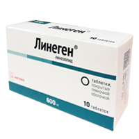 Линеген таблетки 600мг фото