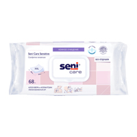 Seni Care салфетки Sensitive с алоэ вера и аллантоином влажные фото