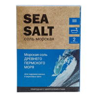 Соль морская "Dr.Aqua" природная с микроэлементами Sea Salt древнего Пермского моря 500г фото