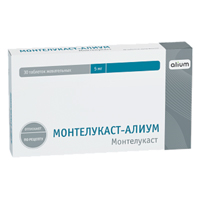 Монтелукаст-Алиум таблетки жевательные 5мг фото