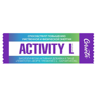 Гематоген "Форте Премиум с L-карнитином" Coriota Activity L-карнитин плитка 35г фото