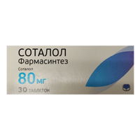 Соталол Фармасинтез таблетки 80мг фото