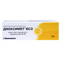 Диоксимет БСЗ мазь 5% 30г фото
