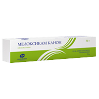 Мелоксикам Канон гель 1% 50г фото