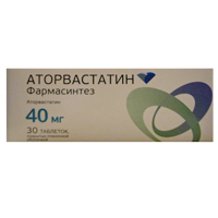 Аторвастатин Фармасинтез таблетки 40мг фото