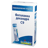 Фитолакка декандра гранулы гомеопатические разведение С9 4г фото