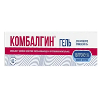 Комбалгин гель 5% 100г фото