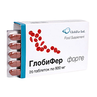 ГлобиФер форте таблетки 900мг фото