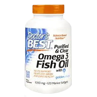 Doctors Best "Двойная Омега 3 1000мг ДКГ И ЭПК из анчоуса (Omega 3 Fish Oil)" капсулы 1350мг фото