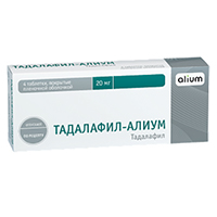 Тадалафил-Алиум таблетки 20мг фото