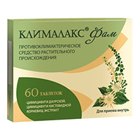 Клималакс Фам таблетки 20мг фото