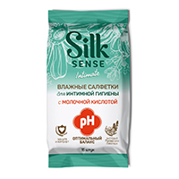 Silk Sense салфетки Intimate Ромашка и лаванда влажные фото