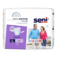 Трусы "Seni Active Plus" впитывающие для взрослых размер L фото