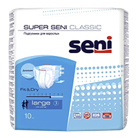 Подгузники "Super Seni Classic" для взрослых размер L фото