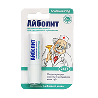 Помада "Айболит" Основной уход гигиеническая 2,8г фото