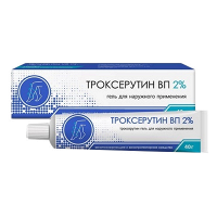 Троксерутин ВП гель 2% 40г фото