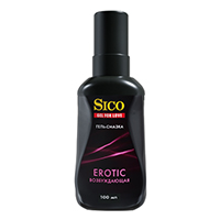 Гель-смазка "Sico" Erotic возбуждающая 100мл фото