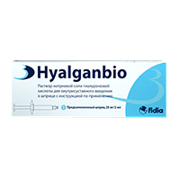 Hyalganbio (Гиалганбио) раствор для внутрисуставного введения 20мг/2мл фото