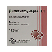 Диметилфумарат-ТЛ капсулы 120мг фото