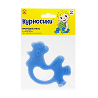Прорезыватель "Курносики" массажер для десен детский (23171) фото