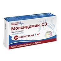 Молсидомин-СЗ таблетки 4мг фото