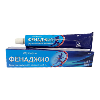 Фенаджио гель 5% 50г фото
