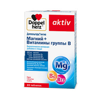 Доппельгерц Актив "Магний+Витамины группы В" таблетки 1405мг фото