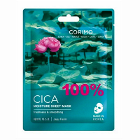 Corimo маска "Увлажнение" 100% Cica тканевая 22г фото