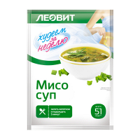 Леовит "Худеем за неделю" суп Мисо 15г фото