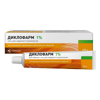 Диклофарм гель 1% 60г фото