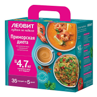 Леовит "Худеем за неделю" набор "Приморская диета" 814г фото