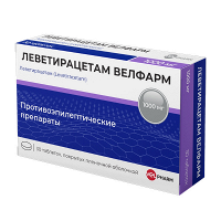 Леветирацетам Велфарм таблетки 1000мг фото