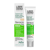 Librederm "Seracin" крем гель Дуо корректирующий тонирующий Beige 40мл фото