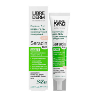 Librederm "Seracin" крем гель Дуо корректирующий тонирующий Light 40мл фото