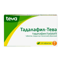 Тадалафил-Тева таблетки 5мг фото