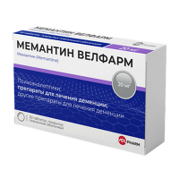 Мемантин Велфарм таблетки 20мг фото