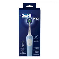 Oral-B "PRO Vitality" щетка зубная электрическая голубая фото